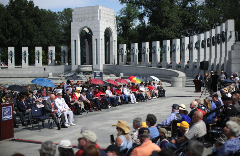 Commémoration du débarquement - crédit AFP. Commémoration du débarquement - crédit AFP.