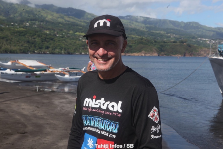 Kavika Knight, président de l'association Va'a Tai'a Tautoru Kavika Knight, président de l'association Va'a Tai'a Tautoru