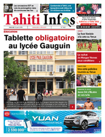 Cliquez sur la Une pour lire le journal.