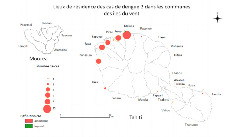 65 personnes touchées par la dengue 2 depuis le début de l'année