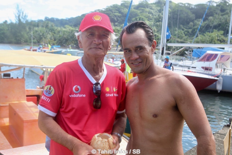 Albert Moux et David Tepava Albert Moux et David Tepava