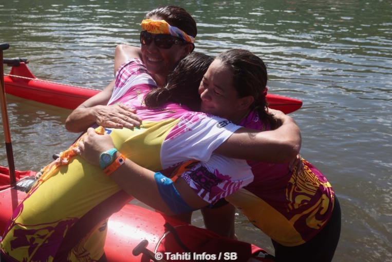 Hinatea Bernadino est la Capitaine de Teva Va'a Hinatea Bernadino est la Capitaine de Teva Va'a