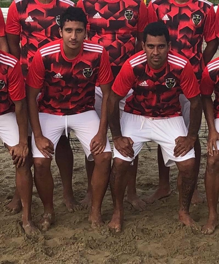 Heimanu en Europe avec Heirauarii Salem, une des nouvelles recrues