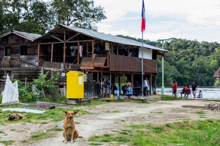Face à l'orpaillage clandestin, les Wayanas de Guyane veulent "de l'eau propre" Face à l'orpaillage clandestin, les Wayanas de Guyane veulent "de l'eau propre"