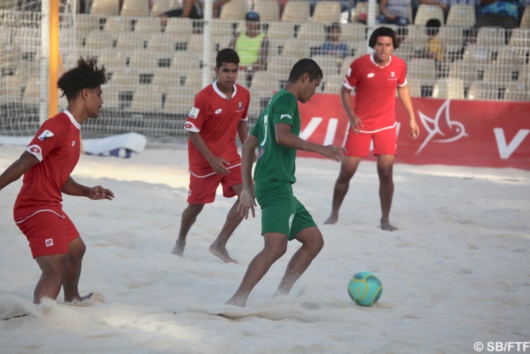 Les Green Warriors ont remporté 7-1 leur match contre les Tonga grâce à 5 buts de Marama Amau, ancien Tiki Toa évoluant désormais avec la sélection A en foot à 11