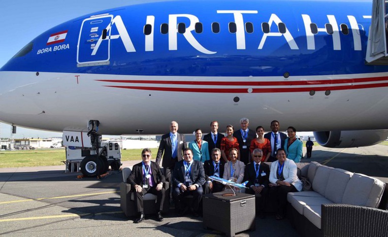 Le Dreamliner Bora Bora présenté au salon du Bourget Le Dreamliner Bora Bora présenté au salon du Bourget
