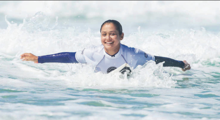 Vahine Fierro est désormais deuxième au classement mondial WQS Vahine Fierro est désormais deuxième au classement mondial WQS