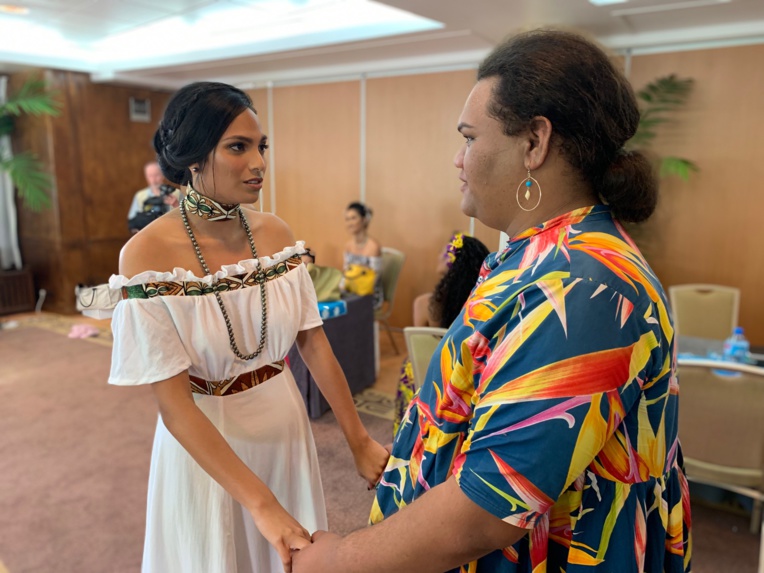 Miss Tahiti 2019 : Grand oral, gros stress Miss Tahiti 2019 : Grand oral, gros stress