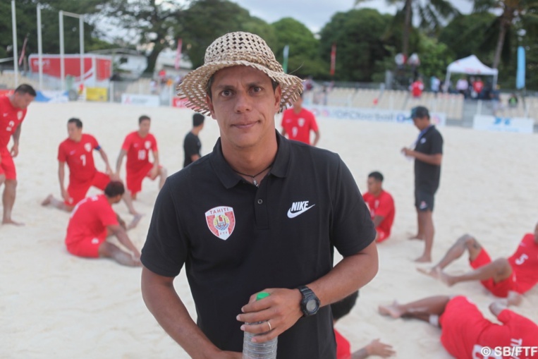 Naea Bennett, coach des Tiki Toa