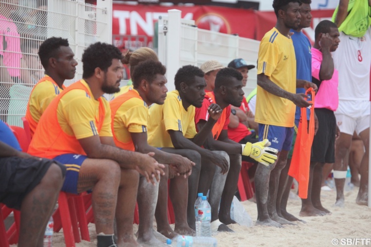 L'équipe des Salomon est l'équipe la plus dangereuse pour les tiki Toa L'équipe des Salomon est l'équipe la plus dangereuse pour les tiki Toa