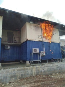 Incendie dans un camp de migrants en Papouasie-Nouvelle-Guinée Incendie dans un camp de migrants en Papouasie-Nouvelle-Guinée