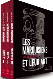 Les trois tomes de von den Steinen, réédités par « Au vent des îles » et le Musée de Tahiti et des îles, des ouvrages incontournables pour qui s’intéresse aux Marquises. Les trois tomes de von den Steinen, réédités par « Au vent des îles » et le Musée de Tahiti et des îles, des ouvrages incontournables pour qui s’intéresse aux Marquises.