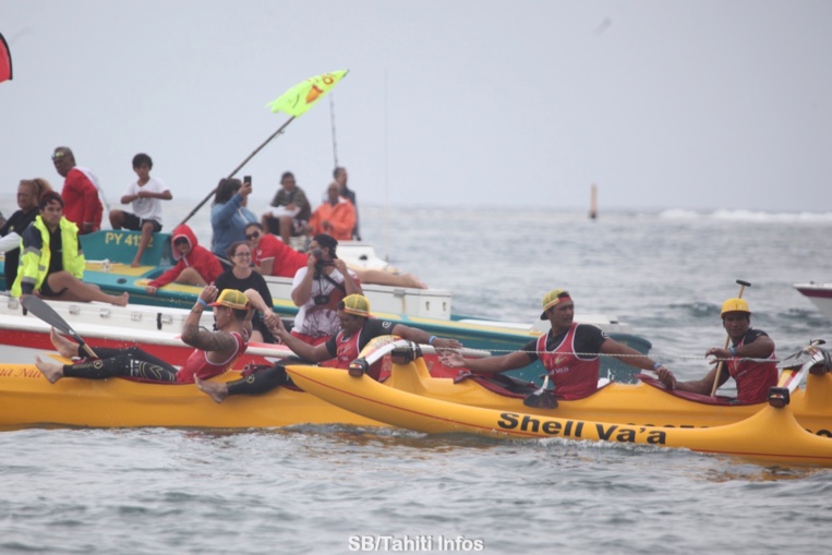 Va’a V6 – Faati Moorea : La victoire pour Shell Va’a en 6H46’ Va’a V6 – Faati Moorea : La victoire pour Shell Va’a en 6H46’