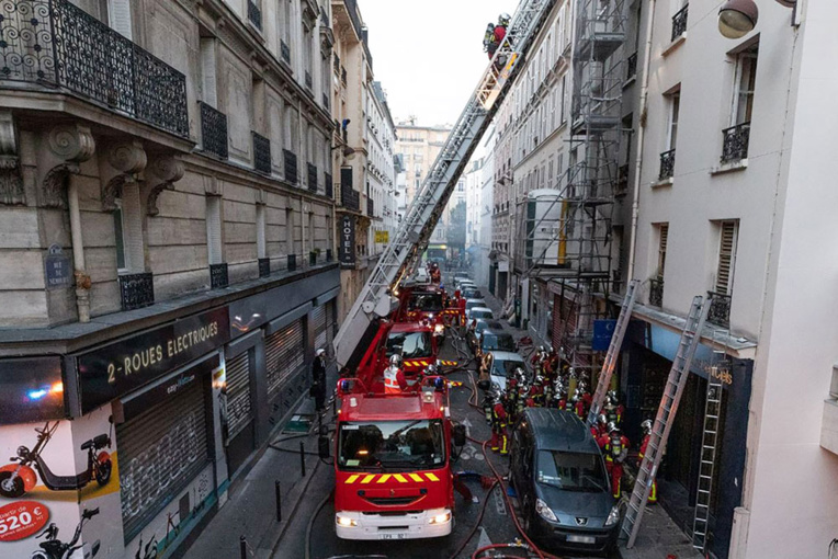 Trois morts dans l'incendie d'un immeuble du XIe arrondissement de Paris Trois morts dans l'incendie d'un immeuble du XIe arrondissement de Paris