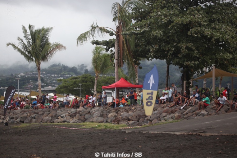 Le Parc Aorai a pu accueillir le public venu assister à l'arrivée Le Parc Aorai a pu accueillir le public venu assister à l'arrivée