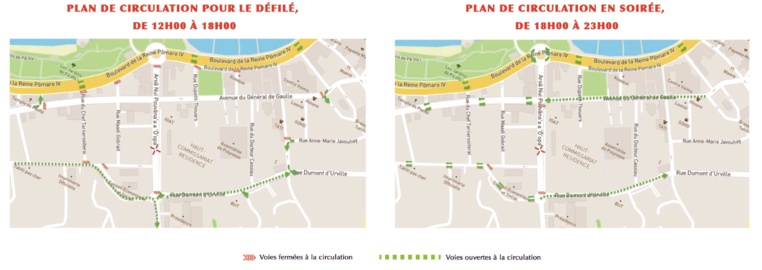 Circulation modifiée à Papeete samedi soir Circulation modifiée à Papeete samedi soir