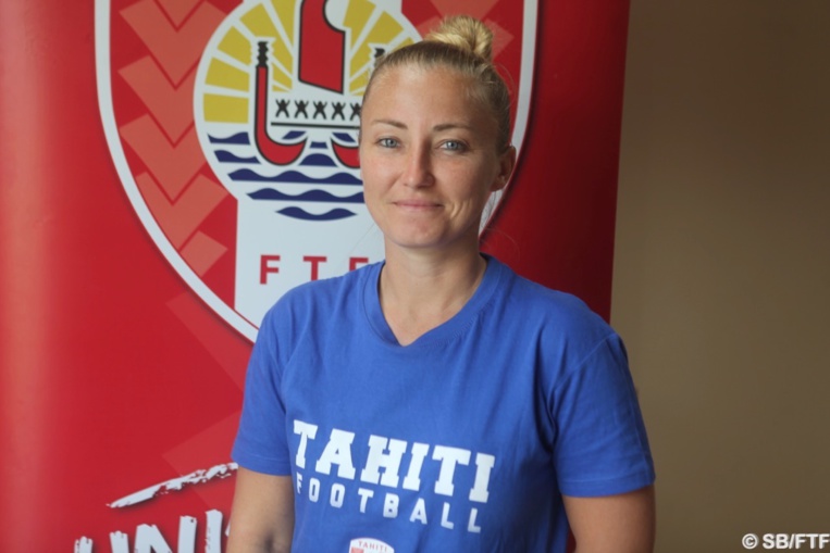 Stéphanie Spielmann, chef de projet "foot féminin"à la FTF Stéphanie Spielmann, chef de projet "foot féminin"à la FTF