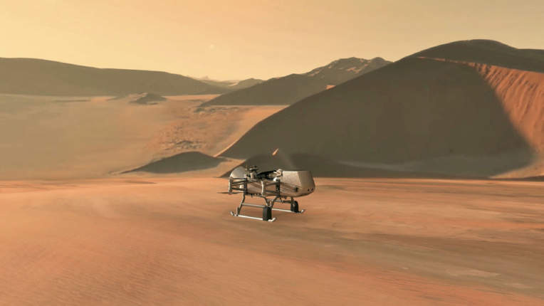 La Nasa va envoyer un drone sur Titan, plus grande lune de Saturne