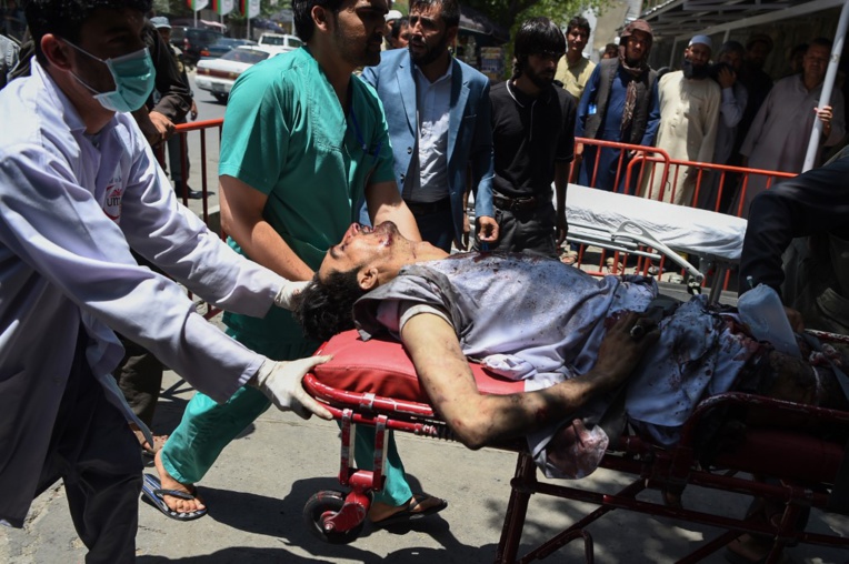 Afghanistan : un mort, une cinquantaine d'écoliers blessés à Kaboul dans un attentat taliban Afghanistan : un mort, une cinquantaine d'écoliers blessés à Kaboul dans un attentat taliban