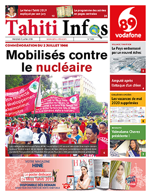 Cliquez sur la Une pour lire le journal.