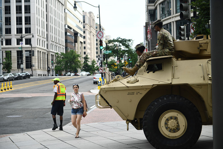Trump en vedette et producteur de la fête nationale du 4 juillet Trump en vedette et producteur de la fête nationale du 4 juillet