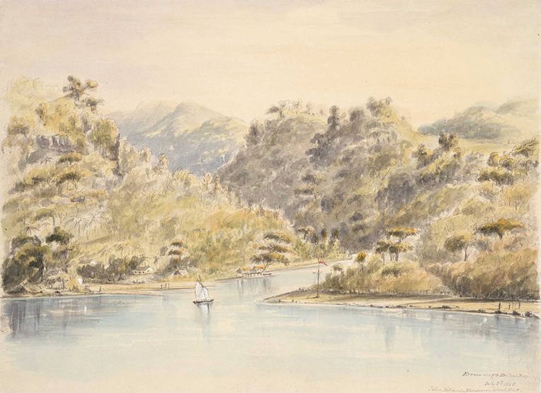 Une vue de Dillons’Bay, à l’époque du drame ayant coûté la vie à deux religieux. Vers 1800, la population d’Erromango était estimée à dix mille personnes. En 1913, on comptait tout juste quatre cents habitants… Une vue de Dillons’Bay, à l’époque du drame ayant coûté la vie à deux religieux. Vers 1800, la population d’Erromango était estimée à dix mille personnes. En 1913, on comptait tout juste quatre cents habitants…
