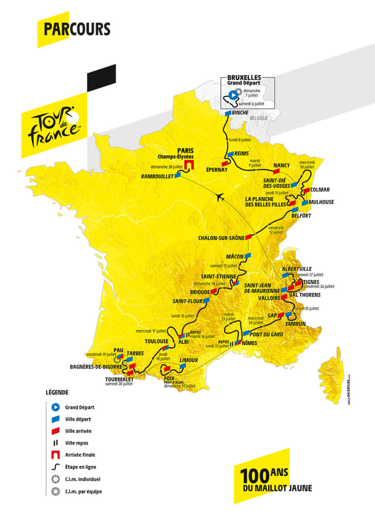 Le Tour de France s'élance avec une équipe dominante mais sans favori Le Tour de France s'élance avec une équipe dominante mais sans favori