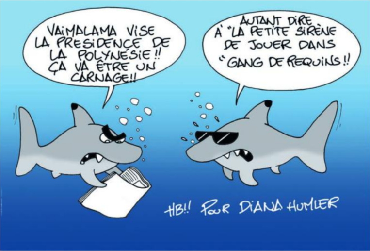 "Vaimalama présidente !", vu par Munoz "Vaimalama présidente !", vu par Munoz