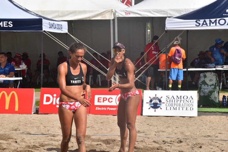 Les Tahitiennes impuissantes sur le sable face aux Vanuatu Les Tahitiennes impuissantes sur le sable face aux Vanuatu