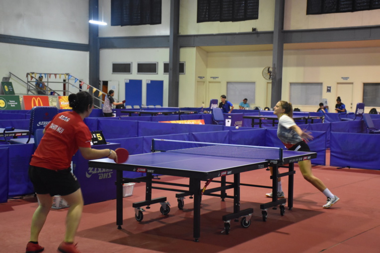 Les pongistes tahitiennes ratent le bronze face à la Nouvelle-Calédonie Les pongistes tahitiennes ratent le bronze face à la Nouvelle-Calédonie