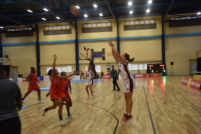 Alizé Lefranc a été l'une des leaders côté tahitienne. Alizé Lefranc a été l'une des leaders côté tahitienne.