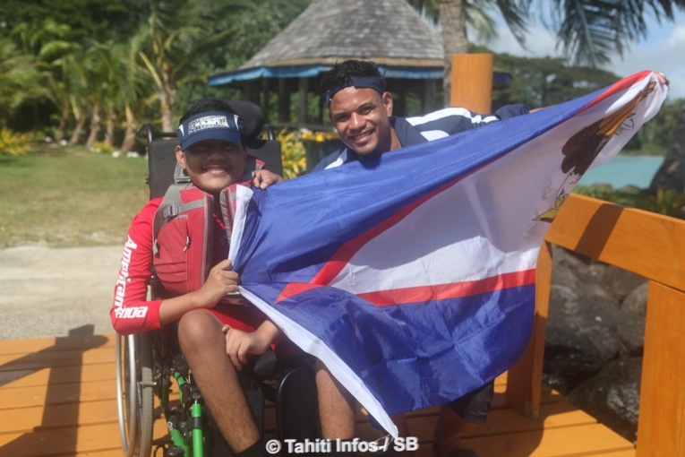 Du handisport était également proposé mais Tahiti n'avait pas de concurrent Du handisport était également proposé mais Tahiti n'avait pas de concurrent