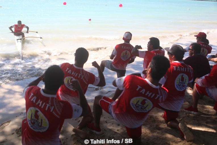 Doublé en or en va'a marathon