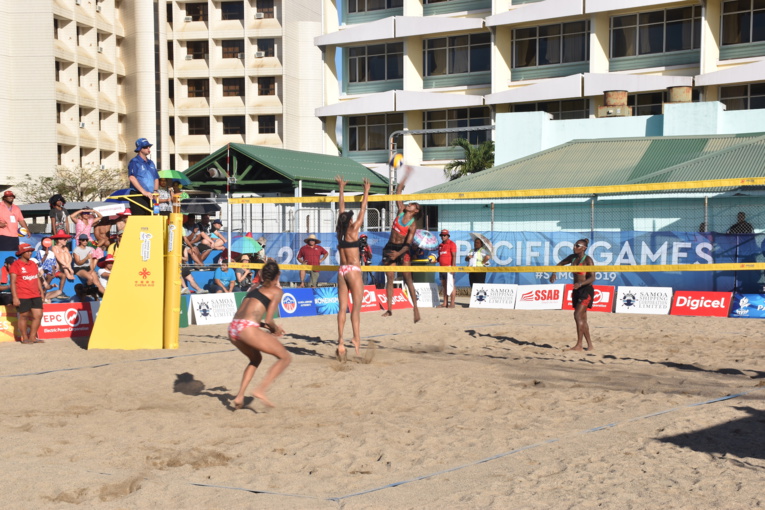 Le beach-volley tahitien en argent