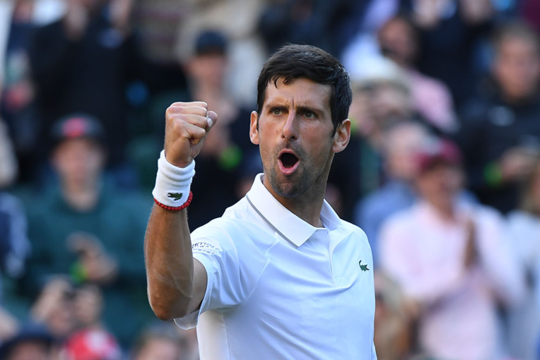 Wimbledon: Djokovic se qualifie pour sa sixième finale Wimbledon: Djokovic se qualifie pour sa sixième finale