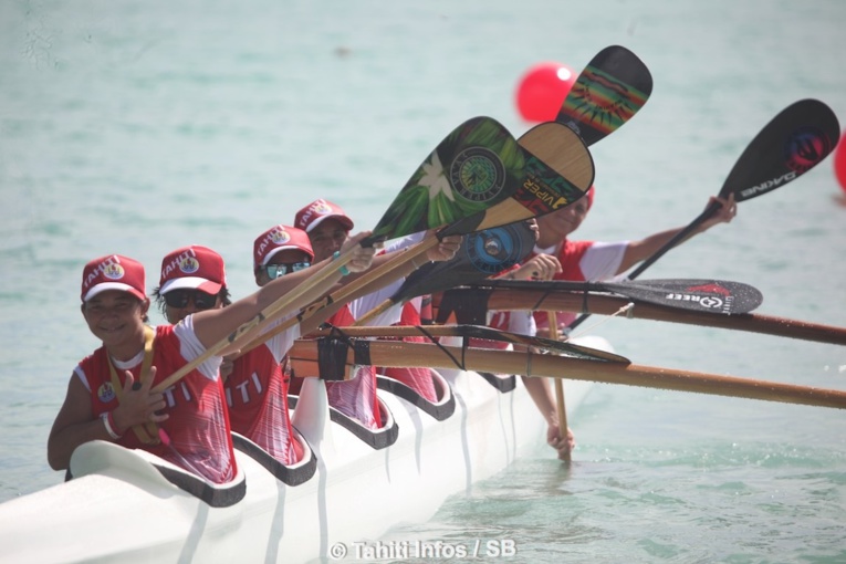 Un sans faute pour le va'a féminin Un sans faute pour le va'a féminin