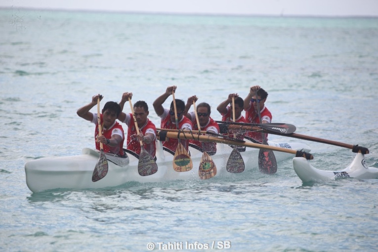 Large victoire pour Tahiti en va'a marathon, en V1 comme en V6