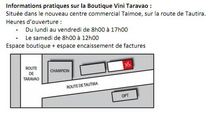Ouverture de 3 nouvelles boutiques Vini  à Taravao, Arue et Punaauia
