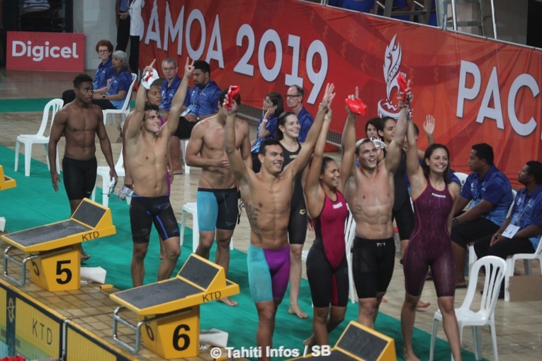 La Calédonie s'est taillée la part du lion en natation La Calédonie s'est taillée la part du lion en natation