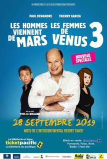 "Les hommes viennent de Mars, les femmes de Vénus", débarquent à Tahiti