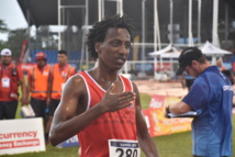 Samuel Aragaw remporte la première médaille d'or pour l'athlétisme Samuel Aragaw remporte la première médaille d'or pour l'athlétisme