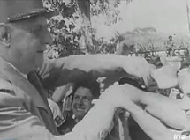 Le général de Gaulle le 16 septembre 1966 à Tahiti
