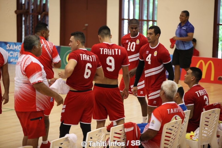 Les volleyeurs Tahitiens médaillés d'or Les volleyeurs Tahitiens médaillés d'or