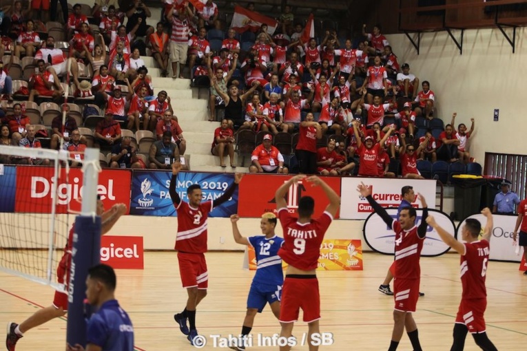 Superbe victoire trois sets à zéro pour Tahiti Superbe victoire trois sets à zéro pour Tahiti