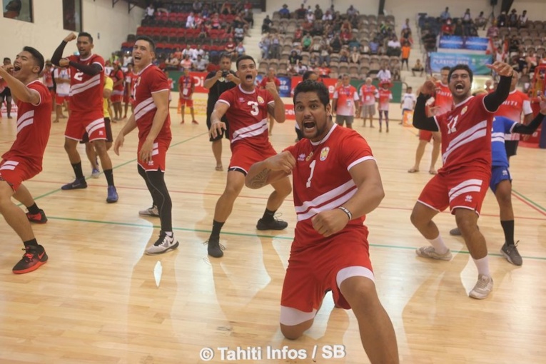 Le haka final mené par Wilson Bonno