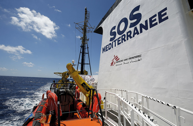 Migrants: le navire de secours de SOS-Méditerranée et MSF opérationnel en août Migrants: le navire de secours de SOS-Méditerranée et MSF opérationnel en août