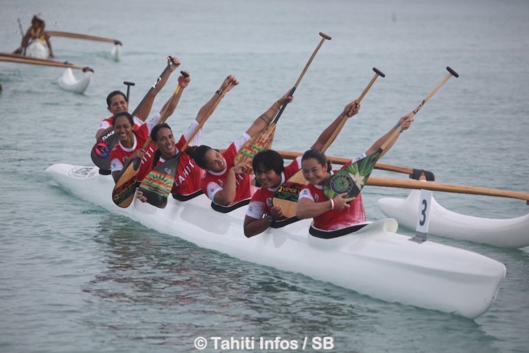 La sélection de Tahiti de va'a a fait très fort La sélection de Tahiti de va'a a fait très fort