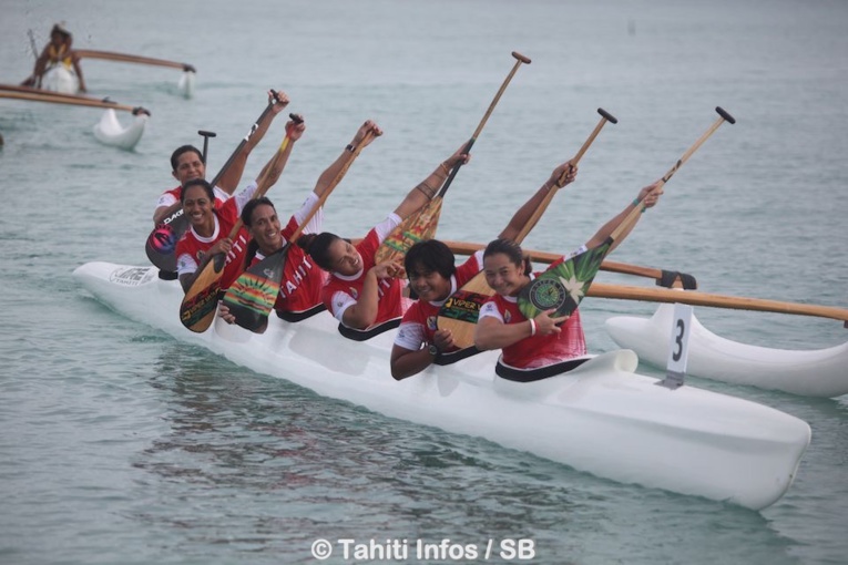 La sélection de Tahiti de va'a a fait très fort