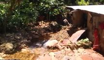 Des pluies record endommagent un village calédonien