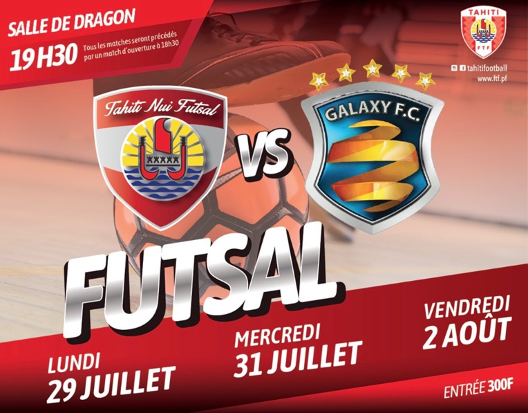 La sélection de futsal VS une équipe pro d’Australie La sélection de futsal VS une équipe pro d’Australie